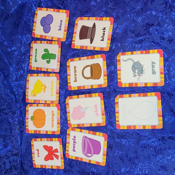 🍂3/$10 Dora the Explorer Numbers (1-10) & Colors Bilingual Flashcards complete! - Picture 7 of 13